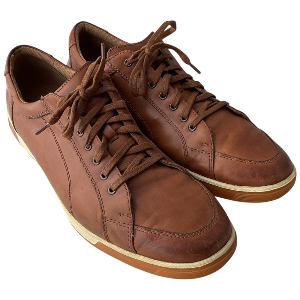 Cole Haan Berkley C30745 British Tan Leather Casual Sneakers Men’s Size 13 M